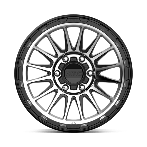 KMC Wheels KM542 18X9 6X5.5 S-BLK MACH 00MM KM54289068500