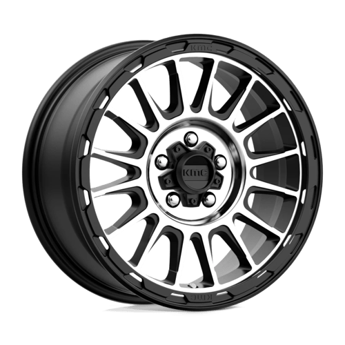 KMC Wheels KM542 17X8 5X4.5 S-BLK MACH 35MM KM54278012535