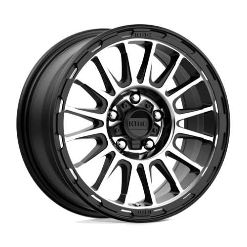 KMC Wheels KM542 16X8 5X150 S-BLK MACH 00MM KM54268058500