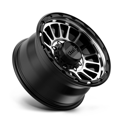 KMC Wheels KM542 17X8.5 8X6.5 S-BLK MACH 00MM KM54278580500