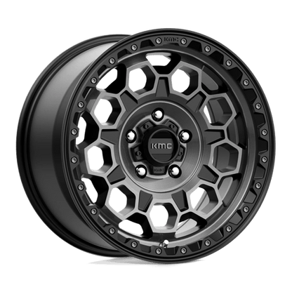 KMC Wheels KM545 17X9 5X5.0 S-BLK GTCC 18MM KM54579050418