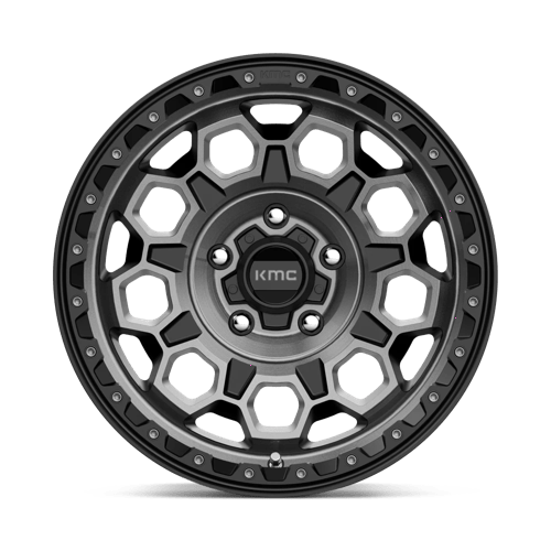 KMC Wheels KM545 17X9 5X5.0 S-BLK GTCC 18MM KM54579050418