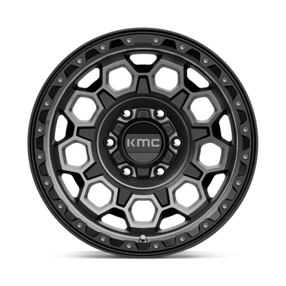 KMC Wheels KM545 17X9 6X5.5 S-BLK GTCC 00MM KM54579068400