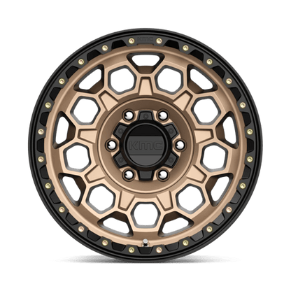 KMC Wheels KM545 17X9 6X5.5 M-BRZ BLK LP 00MM KM54579068600