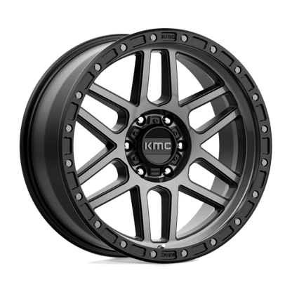 KMC Wheels KM544 20X9 6X5.5 S-BLK GTCC 00MM KM54429068400