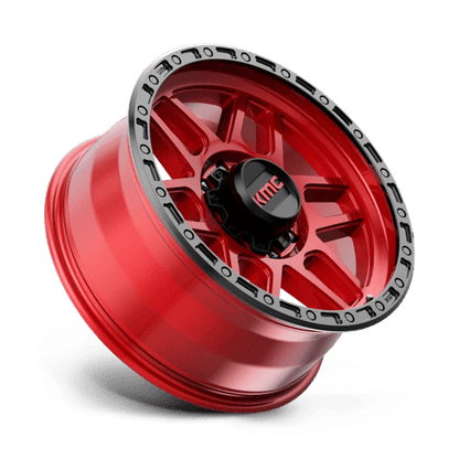 KMC Wheels KM544 20X9 8X6.5 C-RED BLK-LP 00MM KM54429080900