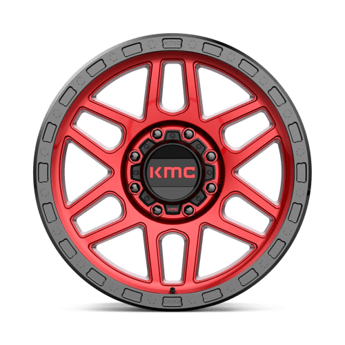 KMC Wheels KM544 20X9 8X6.5 C-RED BLK-LP 00MM KM54429080900
