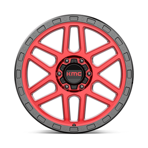 KMC Wheels KM544 20X9 6X5.5 C-RED BLK-LP 18MM KM54429068918
