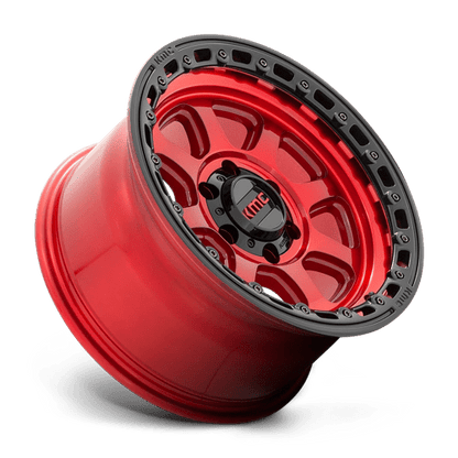 KMC Wheels KM548 17X9 6X5.5 C-RED BLK-LP -12MM KM54879068912N
