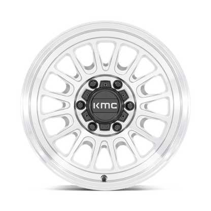 KMC Wheels KM724 IMPACT OL 17X9 5X5.0 SLV-MACH -12 KM72479050512NUS