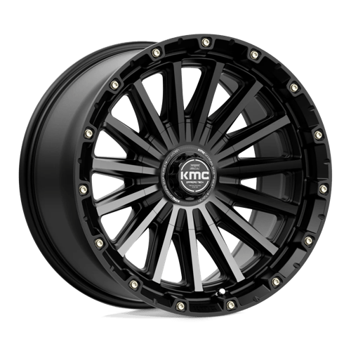 KMC Wheels KM102 20X9 5X5.0/5.5 S-BLK GTCC 00MM KM10229035400