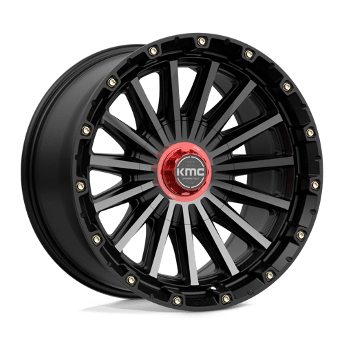 KMC Wheels KM102 20X9 5X5.0/5.5 S-BLK GTCC 00MM KM10229035400