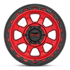 KM548 18X9 8X6.5 C-RED BLK-LP 00MM