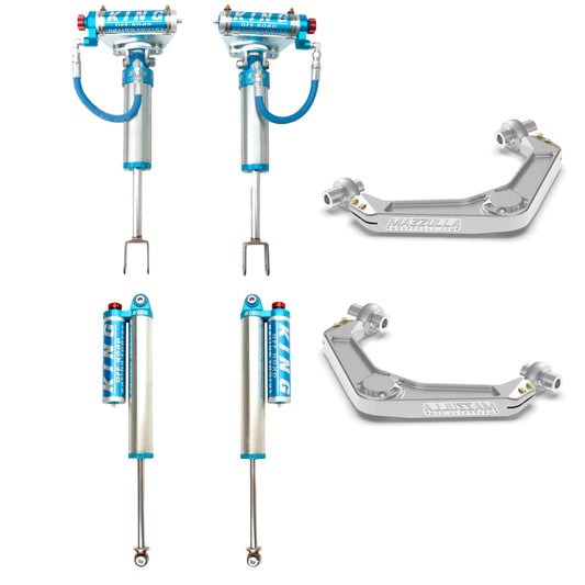 20-26 GM 2500/3500 Mazzulla Stage 3 Mid Travel Kit with King Shocks