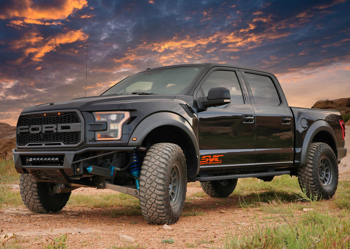 2017-2020 Ford Raptor SVC Offroad Baja Flush Bolt-On Front Bumper