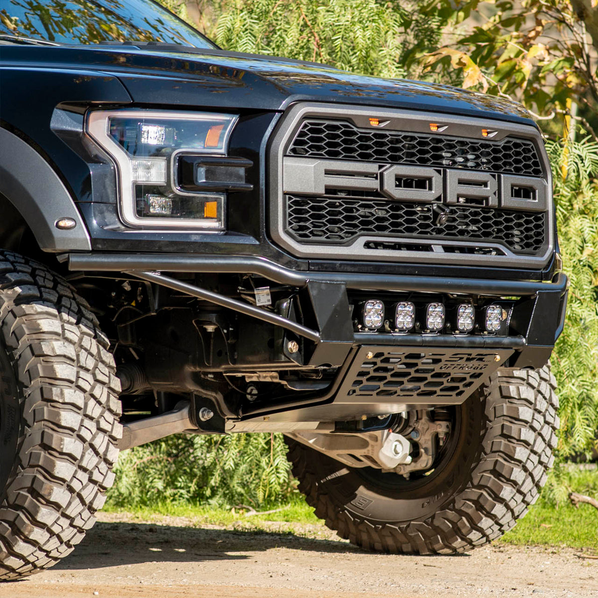 2017-2020 Ford Raptor SVC Offroad Baja Flush Bolt-On Front Bumper