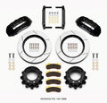 Wilwood TX6R Rear Kit 15.50in Black 2005-2012 Ford F250/F350 4WD