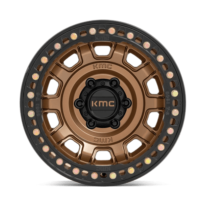 KMC Wheels TANK BL 17X9 5X5.0 M-BRZ -38 KM23679050638N