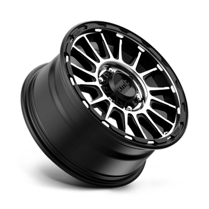 KMC Wheels KM542 16X8 6X5.5 S-BLK MACH 00MM KM54268068500