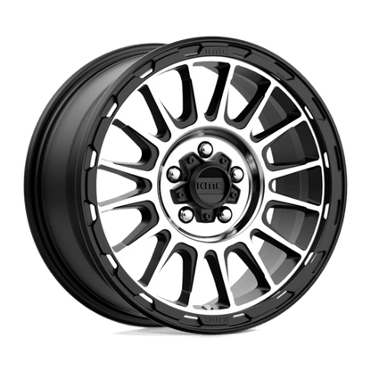 KMC Wheels KM542 17X8 5X4.5 S-BLK MACH 35MM KM54278012535