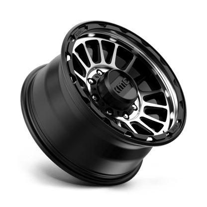 KMC Wheels KM542 17X8.5 8X180 S-BLK MACH 00MM KM54278588500