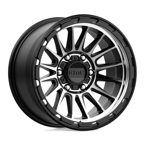 KMC Wheels KM542 17X9 6X5.5 S-BLK MACH -12MM KM54279068512N