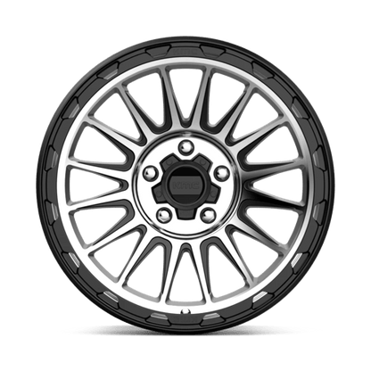 KMC Wheels KM542 18X9 5X5.0 S-BLK MACH 00MM KM54289050500