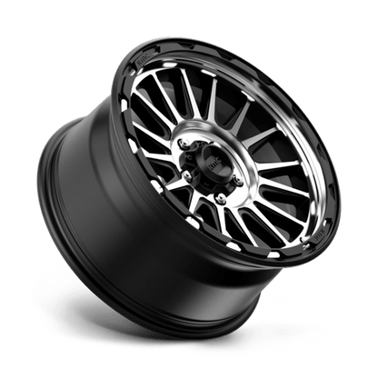 KMC Wheels KM542 18X9 5X5.0 S-BLK MACH 18MM KM54289050518