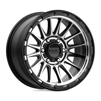 KMC Wheels KM542 18X9 6X5.5 S-BLK MACH 00MM KM54289068500