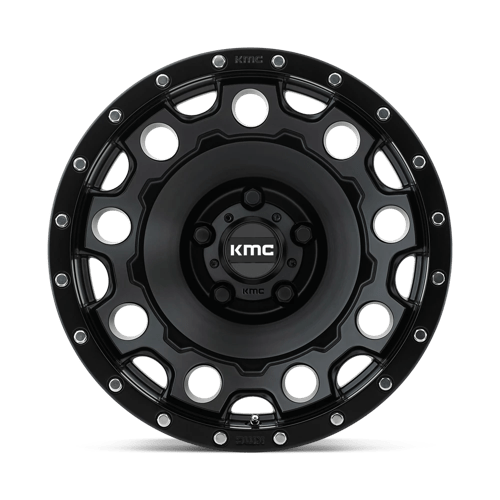 KMC Wheels KM529 17X9 6X5.5 S-BLK -12MM KM52979068712N