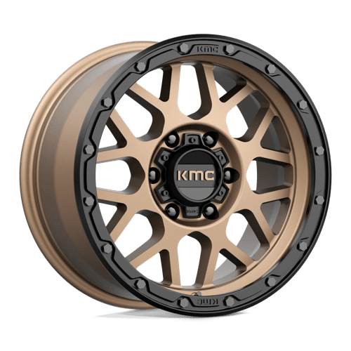 KMC Wheels KM535 17X9 6X4.5 M-BRNZ M-BLK LP 18 66.1 KM53579064618