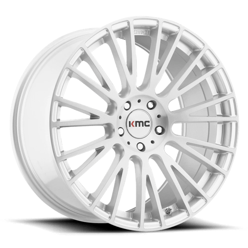KMC Wheels KM706 20X10 5X4.5 BRUSHED SLV 40MM KM70621012440