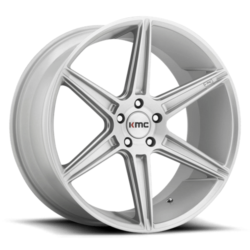 KMC Wheels KM711 20X10.5 5X4.5 BRUSHED SLV 35MM KM71120512435
