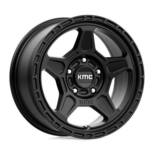 KMC Wheels KM721 17X8 5X100 S-BLK 38MM KM72178051738