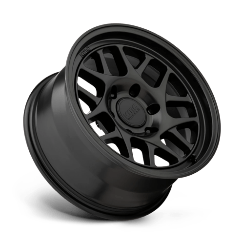 KMC Wheels KM717 17X7 5X5.5 S-BLK +10MM KM71777055710