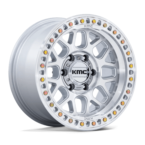 KMC Wheels GRS 17X9 5X150 110 -12 G-SLV MACH-FC KM54979058412N