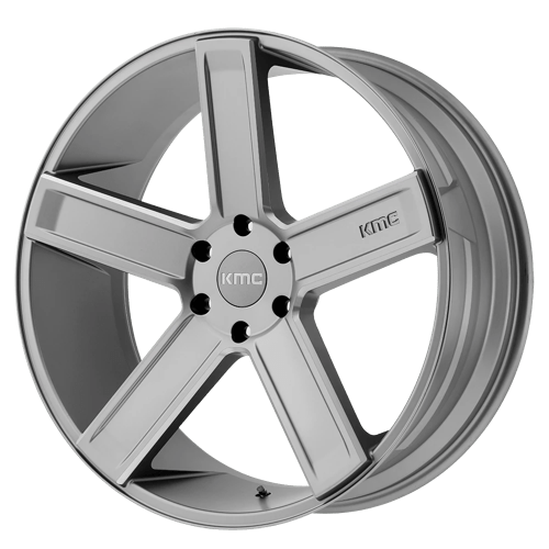 KMC Wheels KM702 20X8.5 6X4.5 S-GRY MILL 15MM KM70228564415