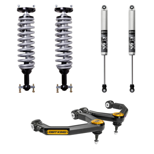 19-26 GM 1500 Dirt King Stage 3 Mid Travel Kit with Fox 2.5 IFP Shocks