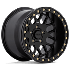GRENADE UTV BL 15X6 4X156 S-BLK 38MM