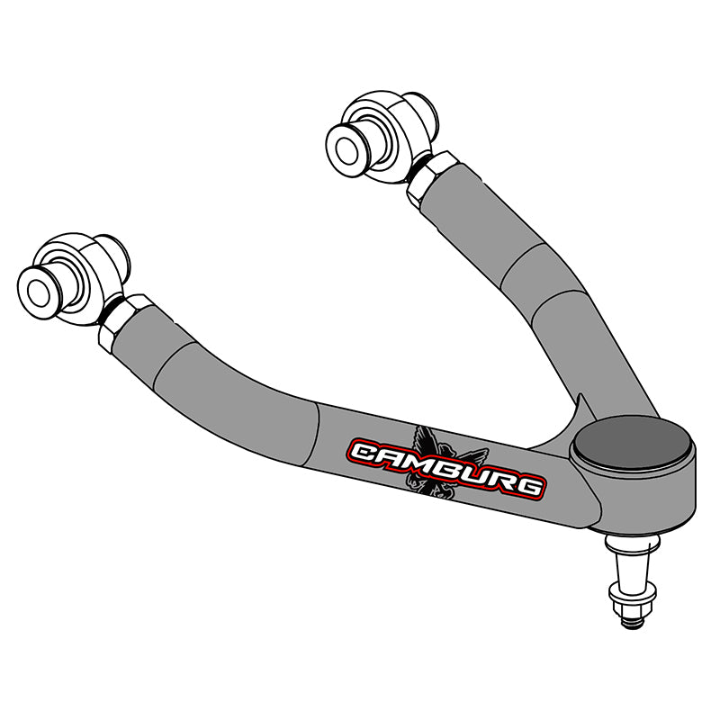 Camburg Chevy Colorado ZR2 17-22 1.25in Performance Heim/Uniball Upper Arms (w/ covers)-LTW Motorsports