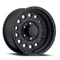 Raceline Aluminum Wheels 16x8 Rockcrusher 887B Satin Black -20 Offset 8 on 170 Bolt Pattern 130.81 Bore