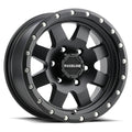 Raceline Aluminum Wheels 17x9 Defender 935B Satin Black Multi Spoke -12 Offset 5 on 139.7 Bolt Pattern 107.95 Bore