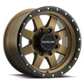 Raceline Aluminum Wheels 17x9 Defender 935BZ Bronze Multi Spoke -12 Offset 5 on 127 Bolt Pattern 83.82 Bore