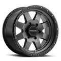 Raceline Aluminum Wheels 17x9 Defender 935G Gunmetal Gray Multi Spoke 0 Offset 5 on 139.7 Bolt Pattern 107.95 Bore
