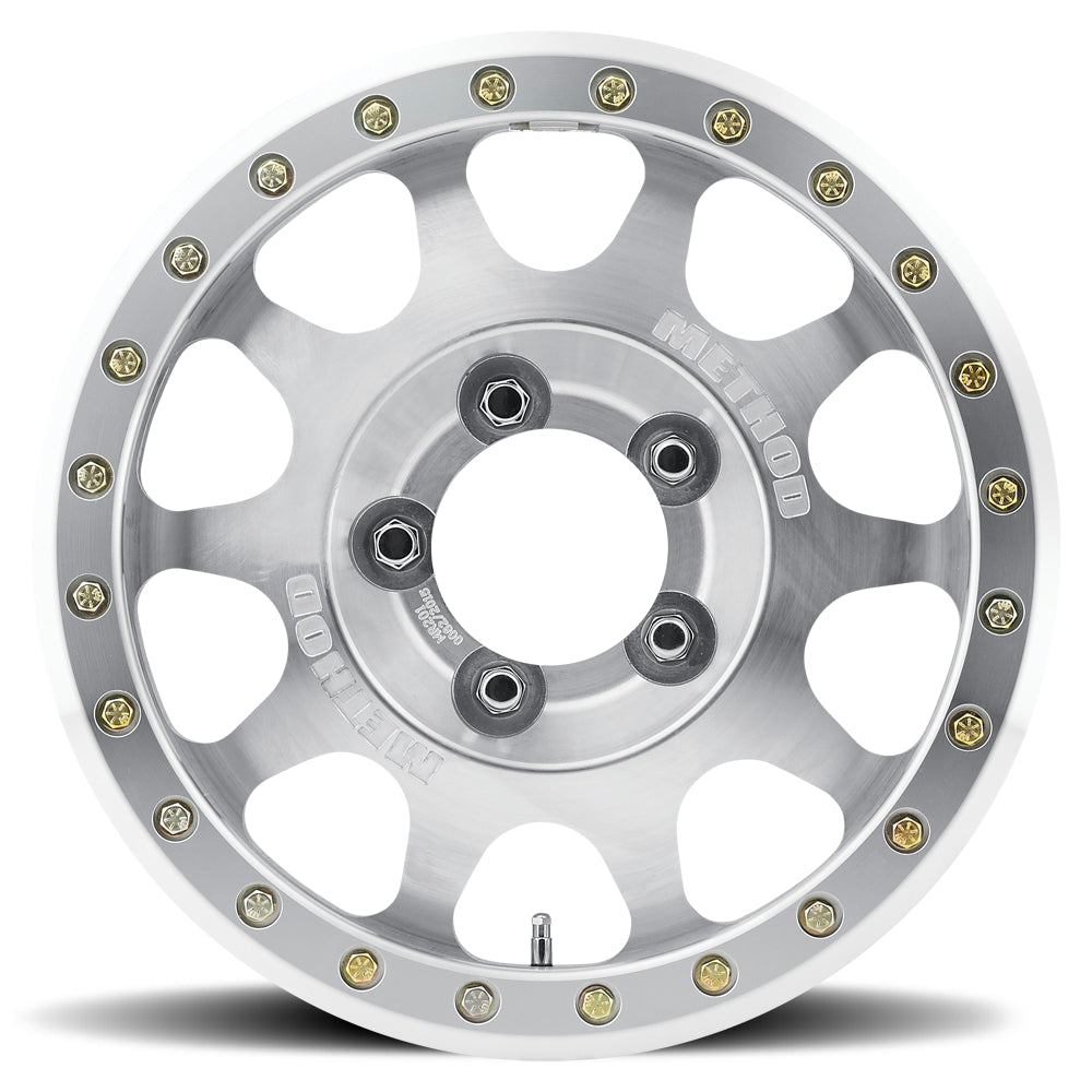 Method Aluminum Wheels 17x9 Forged MR201 Bolt Pattern 5 On 139.7 Offset 25 Lip Size 2.56 Raw Machined