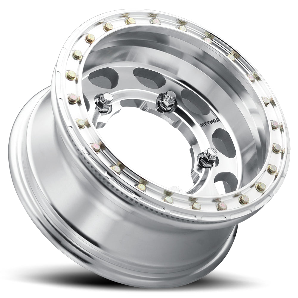 Method Aluminum Wheels 17x8 Buggy Beadlock MR103 Bolt Pattern 5 On 205 Offset 0 Lip Size 2.76 Raw Machined