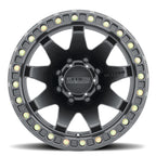 Method Aluminum Wheels 17x9 MR108 Bolt Pattern 8 On 165.1 Offset -44 Lip Size 0.63 Matte Black MB