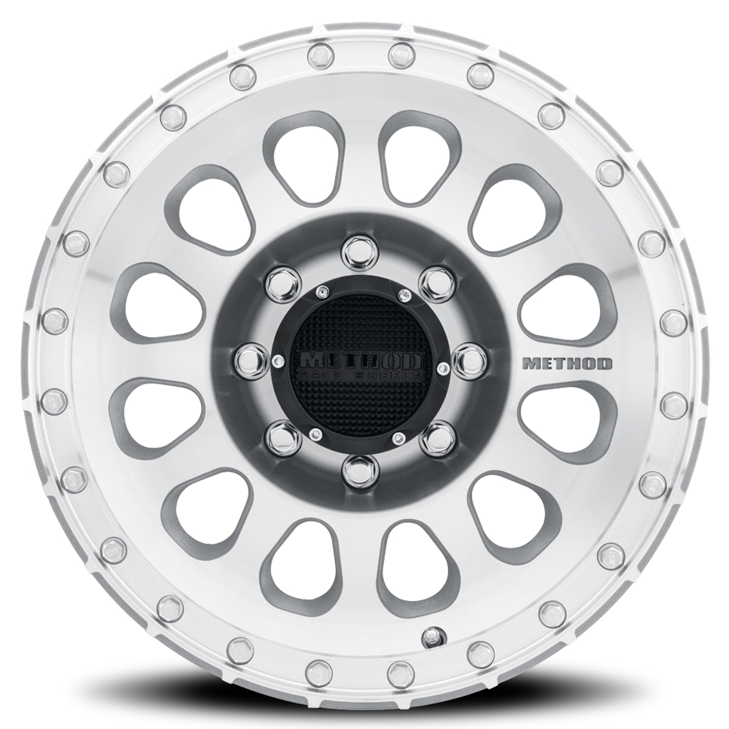 Method Aluminum Wheels 17x8.5 MR315 Bolt Pattern 8 On 165.1 Offset 25 Lip Size 1.89 Machined SL Clear Coat