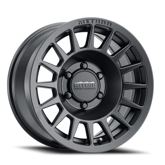 Method Aluminum Wheels 17x8.5 Bead Grip MR707 Bolt Pattern 6 On 135 Offset 0 Lip Size 0 Matte Black MB