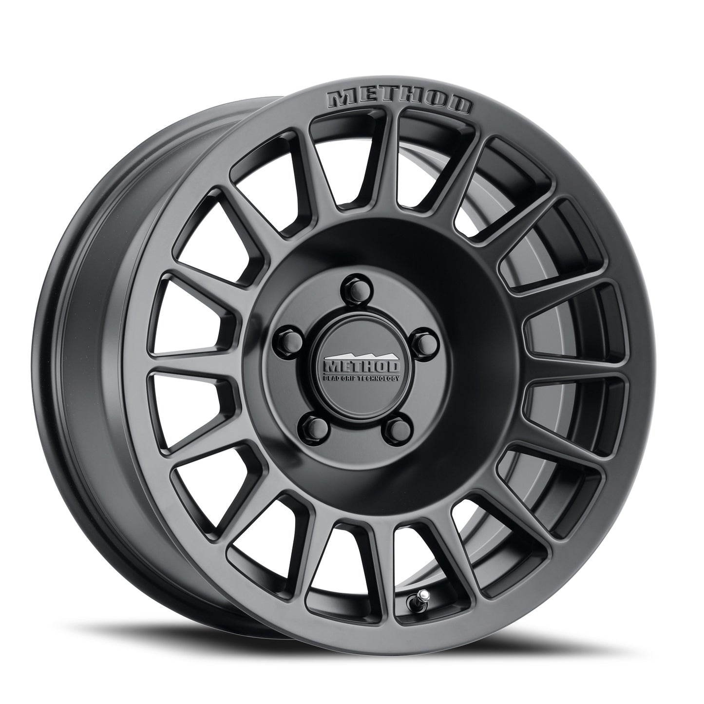 Method Aluminum Wheels 17x8.5 Bead Grip MR707 Bolt Pattern 5 On 108 Offset 38 Lip Size 0 Matte Black MB